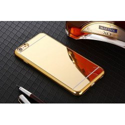 iPhone 7 Plus Mirror Shiny Hybrid Case (Champagne Gold)